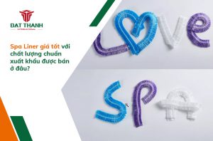 Spa Liner giá tốt của Quốc tế Đạt Thành được xếp thành chữ Love Spa