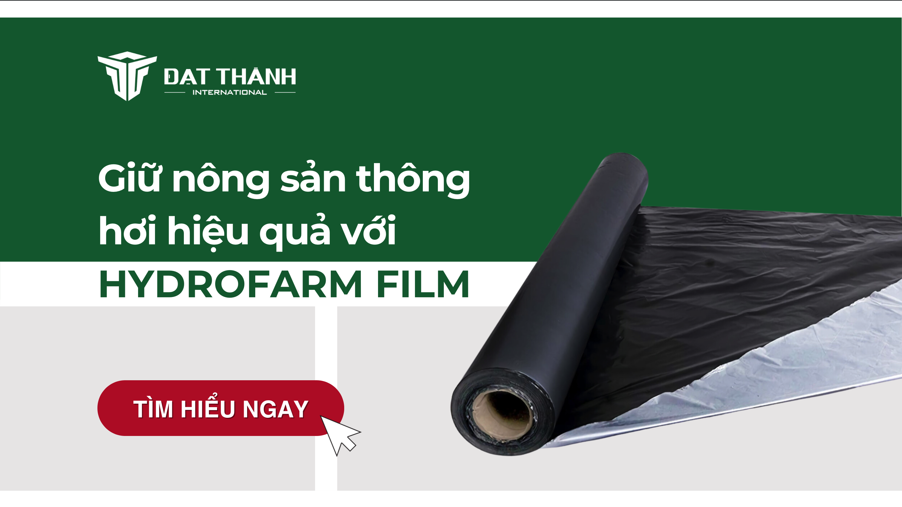 Thông hơi nông sản trong quá trình sử dụng màng phủ