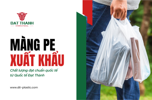 Túi PE Xuất Khẩu: Chất Lượng Đạt Chuẩn Quốc Tế Từ Đạt Thành