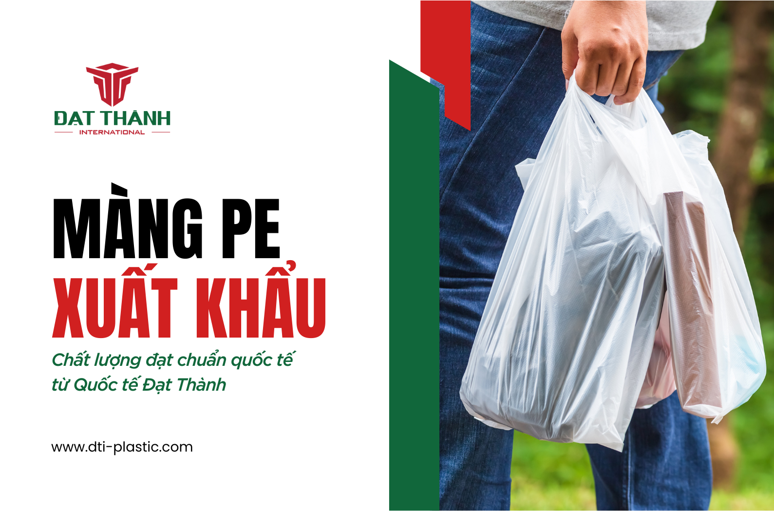 Túi PE Xuất Khẩu: Chất Lượng Đạt Chuẩn Quốc Tế Từ Đạt Thành