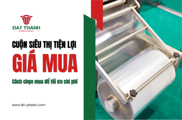 Giá cuộn bao bì siêu thị hiện nay: Cách chọn mua tối ưu chi phí