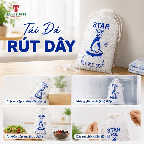 Túi Nước Đá Rút Dây - Ảnh 3