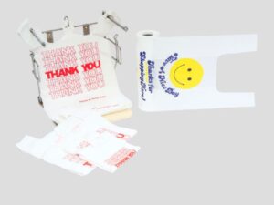 Túi T-Shirt HDPE quai xách chắc chắn, chịu tải tốt và đóng gói hàng hóa bán lẻ